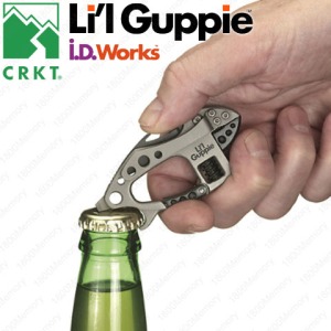 Lil Guppie opening beer